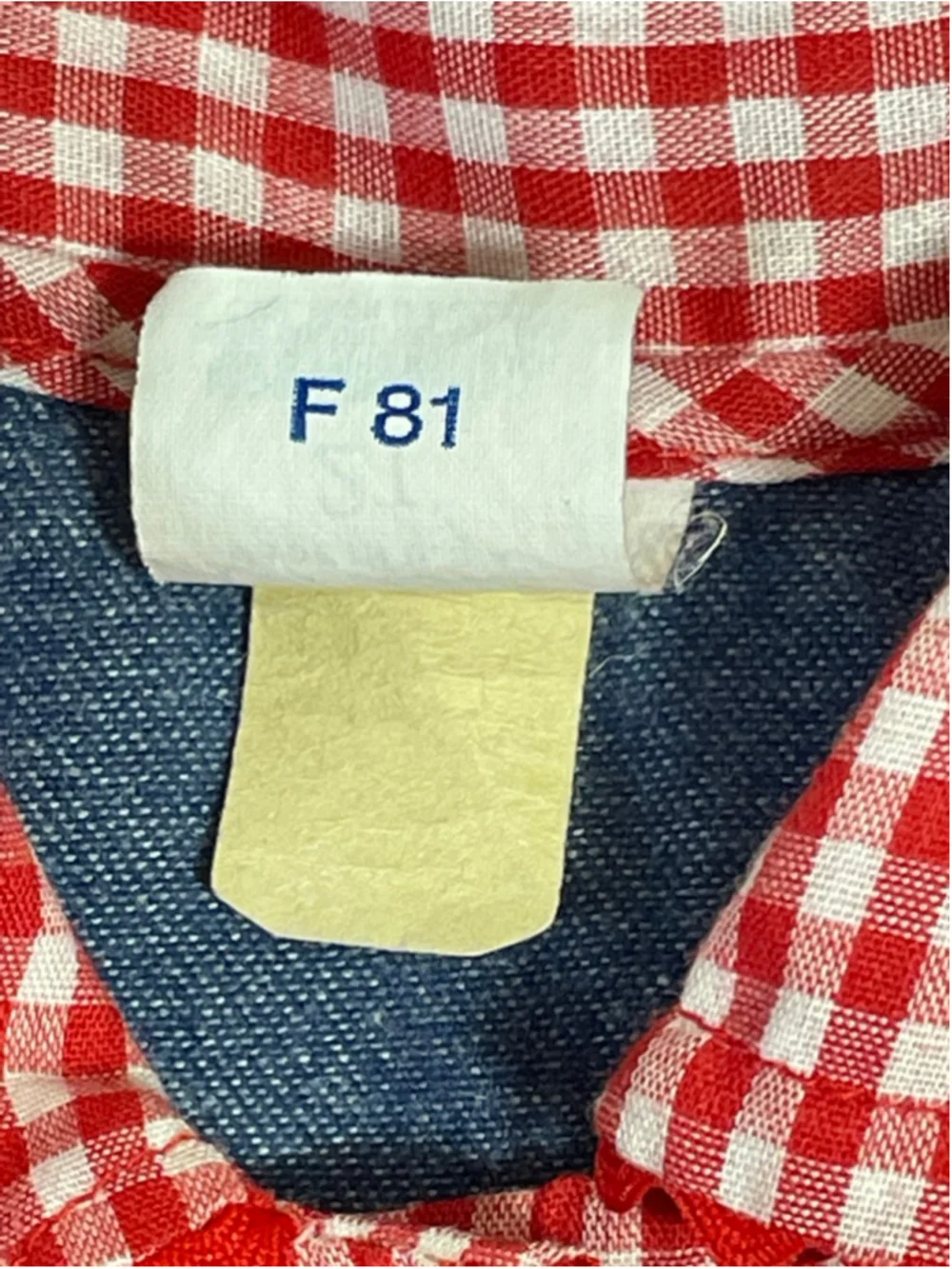 Vintage Carter’s Button Down western style gingham Shirt 2T
